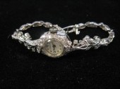 14 karat white gold lady's wri
