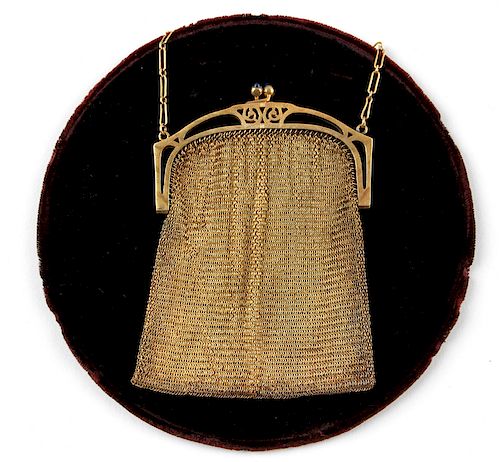 14-KARAT WHITING & DAVIS MESH