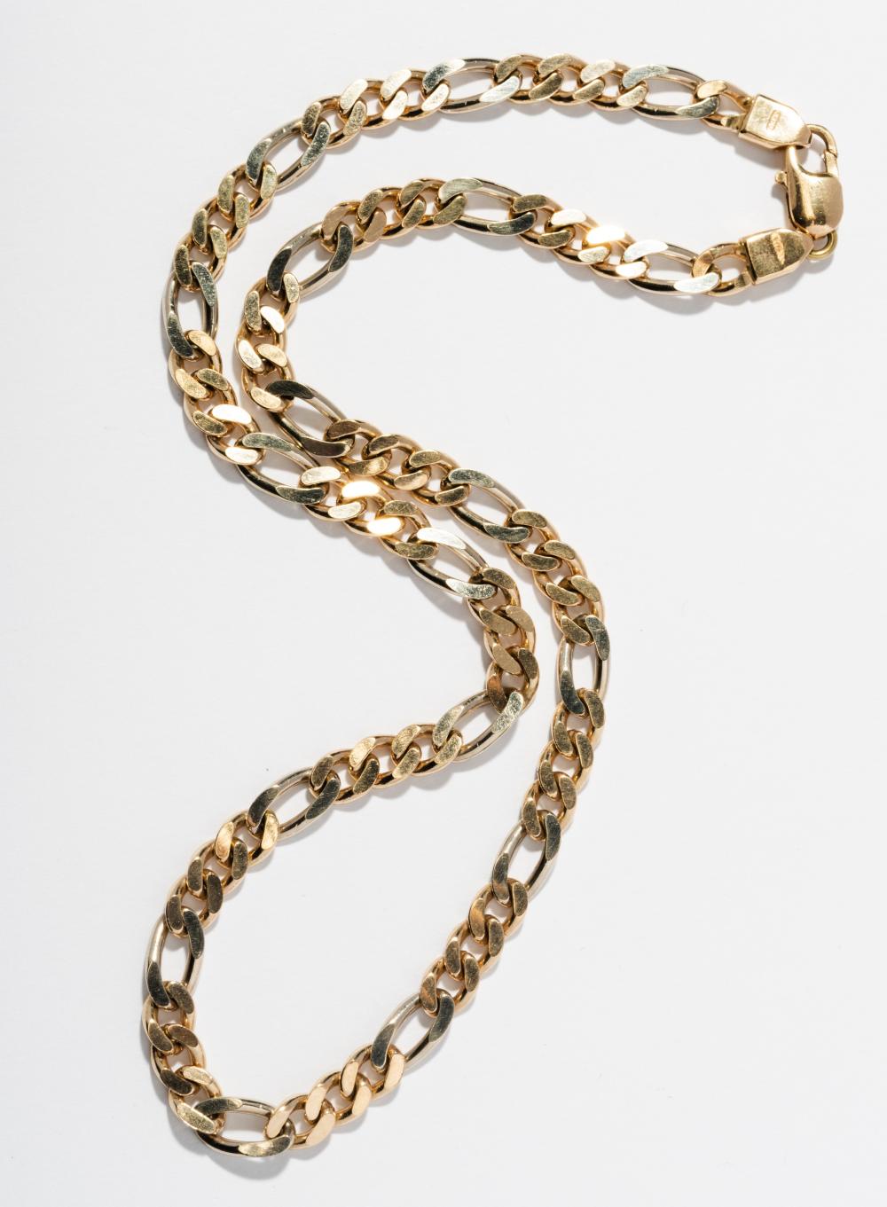14 KARAT YELLOW AND WHITE GOLD