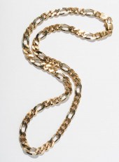 14 KARAT YELLOW AND WHITE GOLD