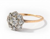 14 KARAT YELLOW AND WHITE GOLD