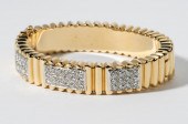 14 KARAT YELLOW AND WHITE GOLD