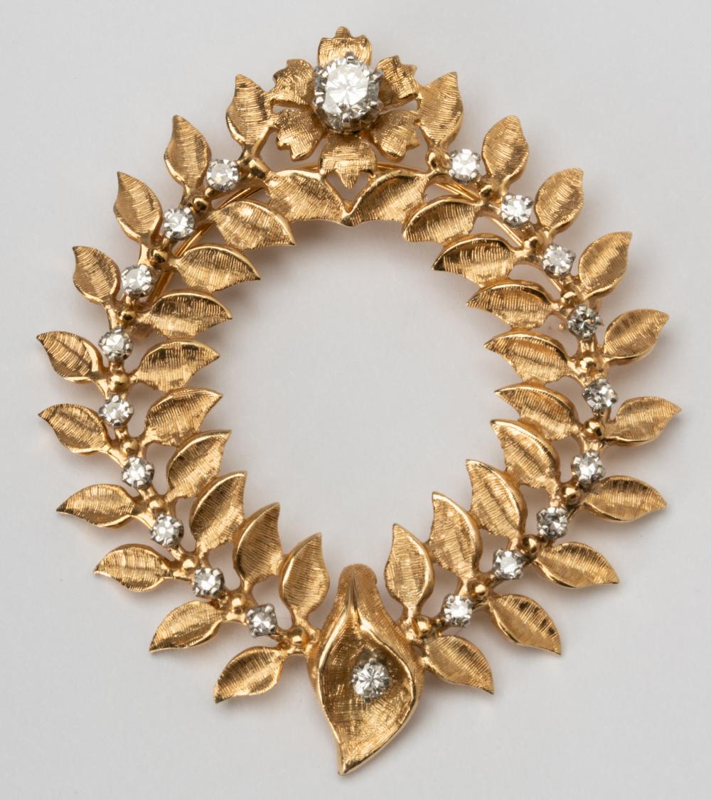 14 KARAT YELLOW GOLD & DIAMOND