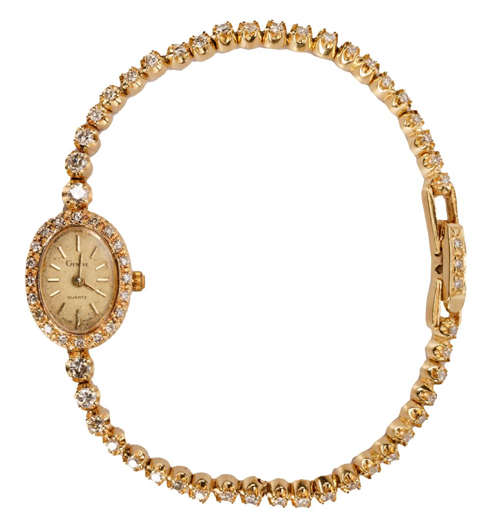 14 KARAT YELLOW GOLD & DIAMOND