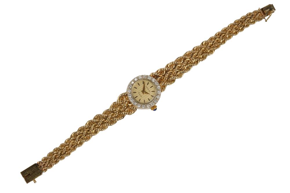 14 KARAT YELLOW GOLD & DIAMOND