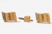 14 KARAT YELLOW GOLD AND DIAMO