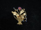 14 karat yellow gold and gem s
