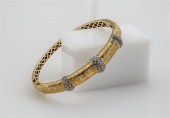 14-KARAT YELLOW-GOLD AND DIAMO
