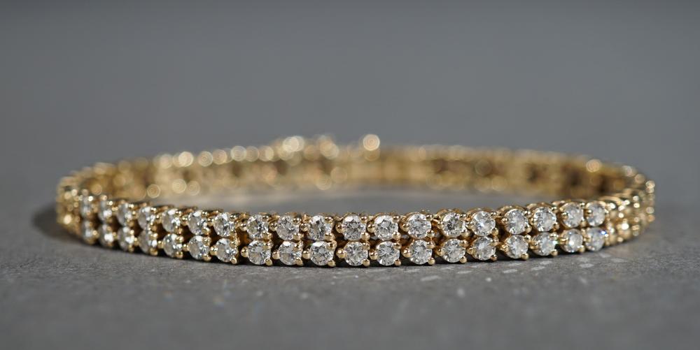14-KARAT YELLOW-GOLD AND DIAMOND