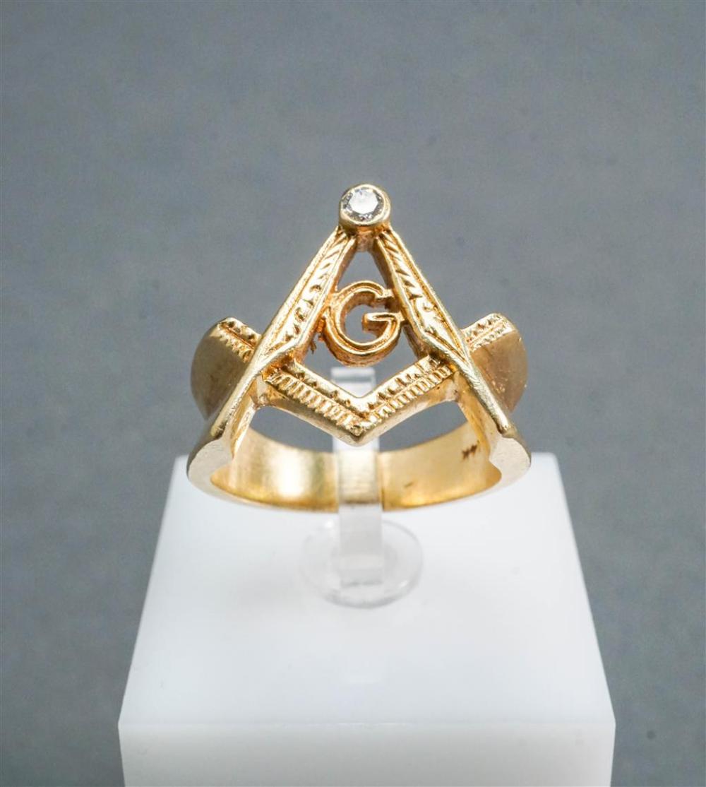14-KARAT YELLOW-GOLD AND DIAMOND