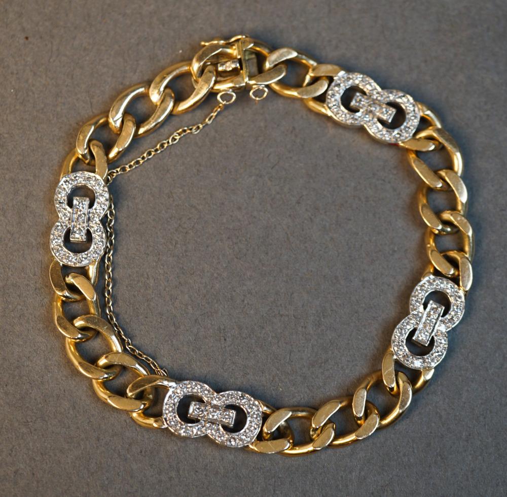 14-KARAT YELLOW-GOLD AND DIAMOND