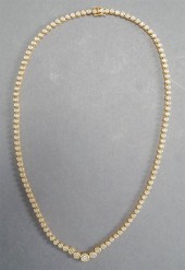 14-KARAT YELLOW-GOLD AND DIAMO