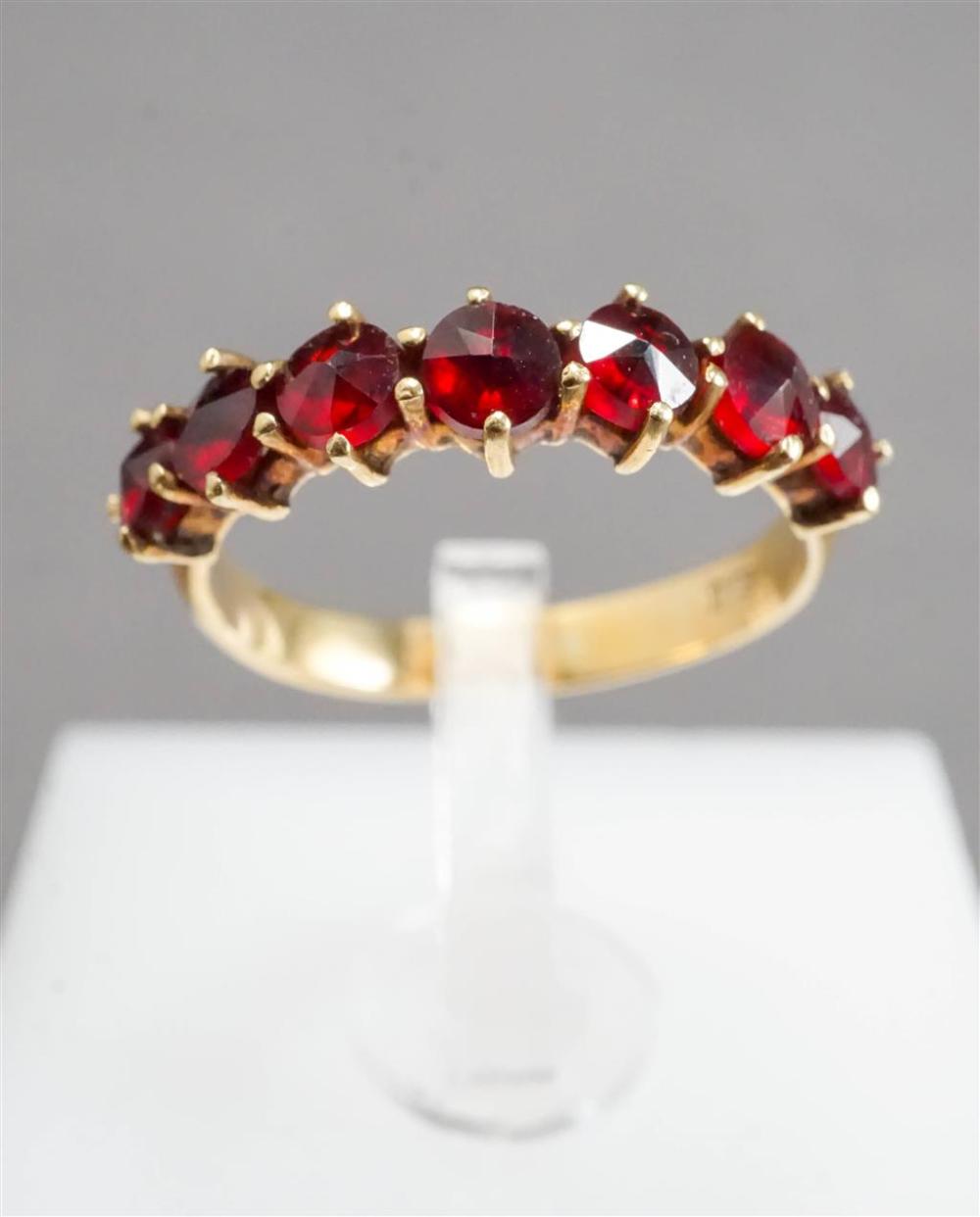 14-KARAT YELLOW-GOLD AND GARNET
