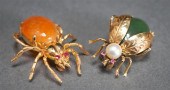 14-KARAT YELLOW-GOLD AND GEM S