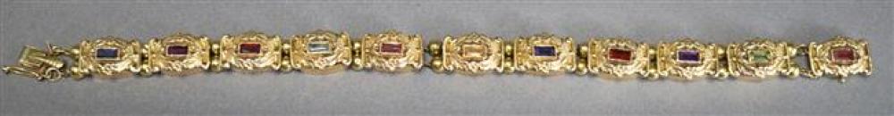 14-KARAT YELLOW-GOLD AND GEM SET