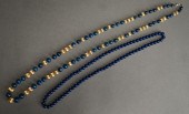 14-KARAT YELLOW-GOLD AND LAPIS