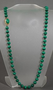 14-KARAT YELLOW-GOLD AND MALAC