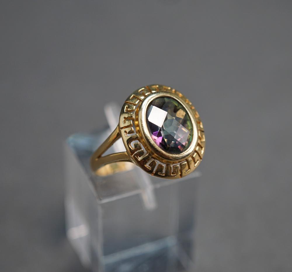 14-KARAT YELLOW-GOLD AND 'MYSTIC