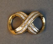 14-KARAT YELLOW-GOLD AND PAVE