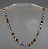14-KARAT YELLOW-GOLD AND SEMI-
