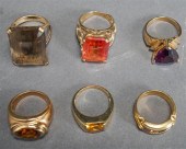14-KARAT YELLOW-GOLD AND SMOKE