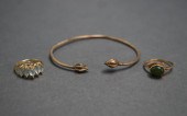 14-KARAT YELLOW-GOLD AND STONE