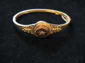 14 karat yellow gold bangle br