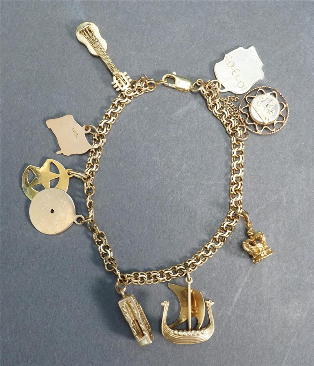14-KARAT YELLOW-GOLD BRACELET