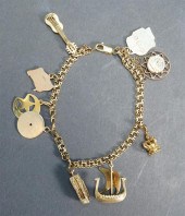 14-KARAT YELLOW-GOLD BRACELET