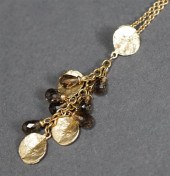14 KARAT YELLOW GOLD BRIOLETTE