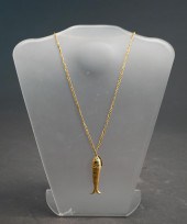 14-KARAT YELLOW-GOLD CHAIN WIT