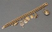 14-KARAT YELLOW-GOLD CHARM BRA