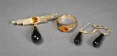 14-KARAT YELLOW-GOLD CITRINE R