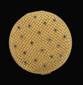 14 karat yellow gold compact