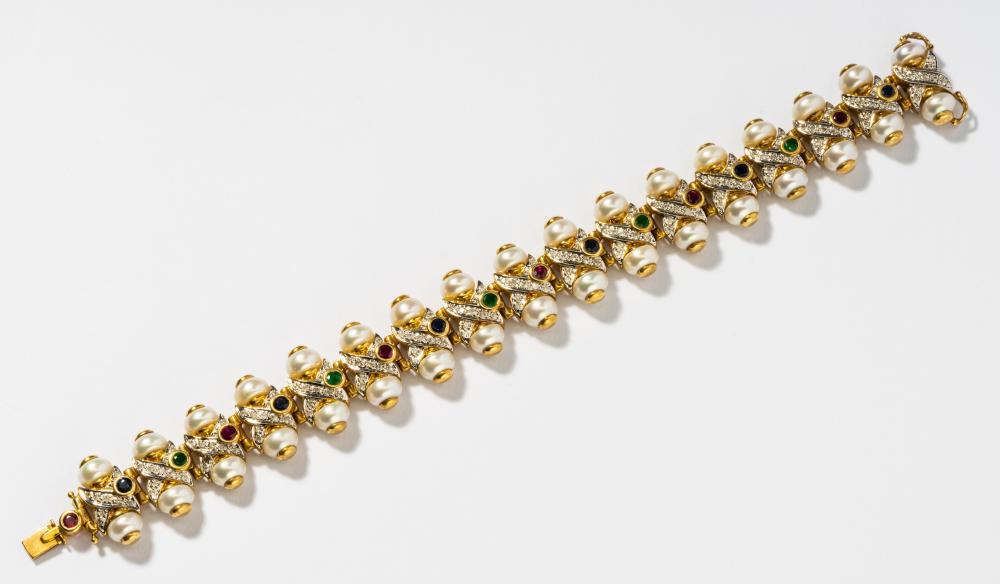 14 KARAT YELLOW GOLD CULTURED