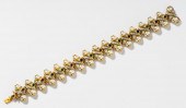 14 KARAT YELLOW GOLD CULTURED