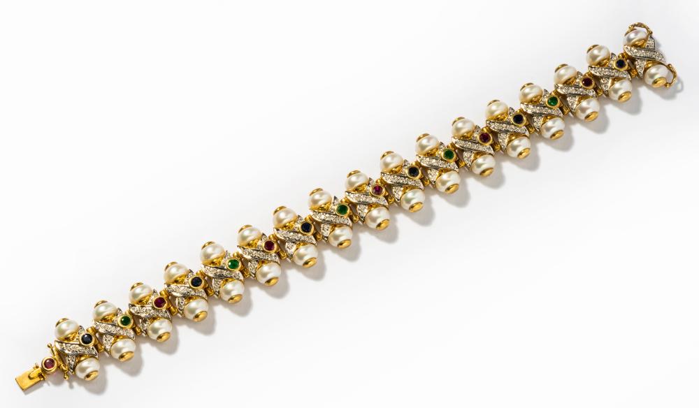 14 KARAT YELLOW GOLD CULTURED
