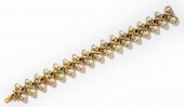 14 KARAT YELLOW GOLD CULTURED
