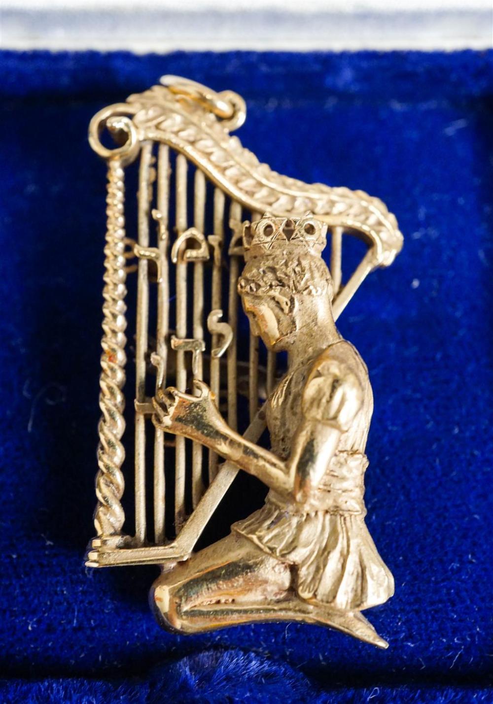 14-KARAT YELLOW-GOLD 'DAVID'S