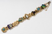 14 KARAT YELLOW GOLD DIAMOND,