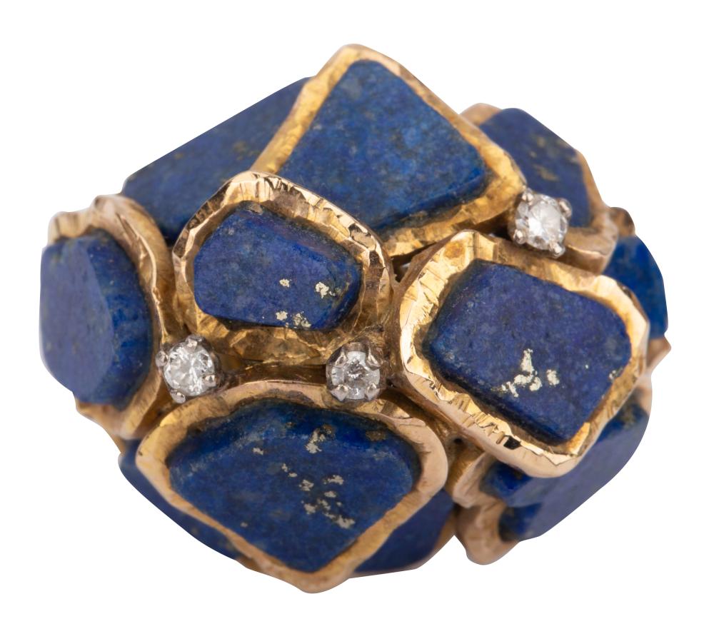 14 KARAT YELLOW GOLD, DIAMOND, &
