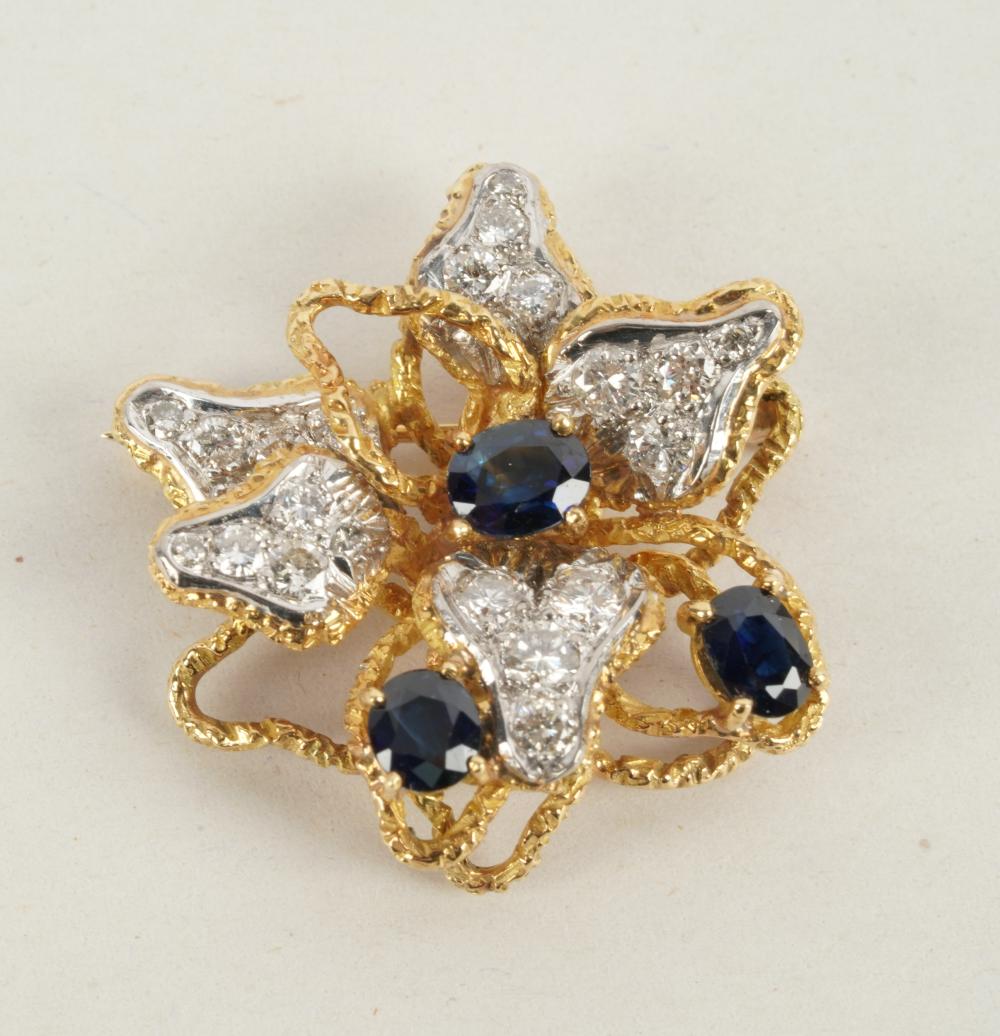 14 KARAT YELLOW GOLD, DIAMOND, &