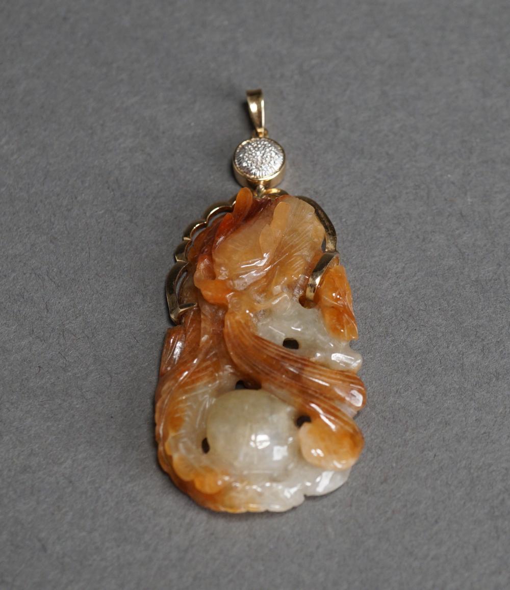 14-KARAT YELLOW-GOLD, DIAMOND AND