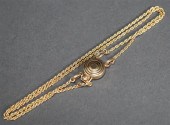 14 KARAT YELLOW GOLD DOUBLE TW