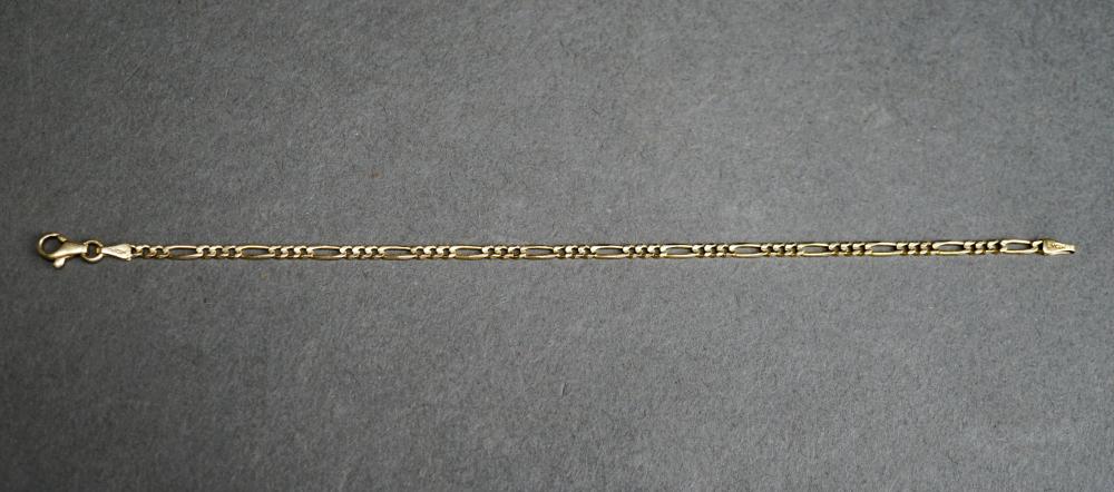 14-KARAT YELLOW-GOLD FIGARO-LINK