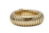 14 KARAT YELLOW GOLD FLEX BRAC