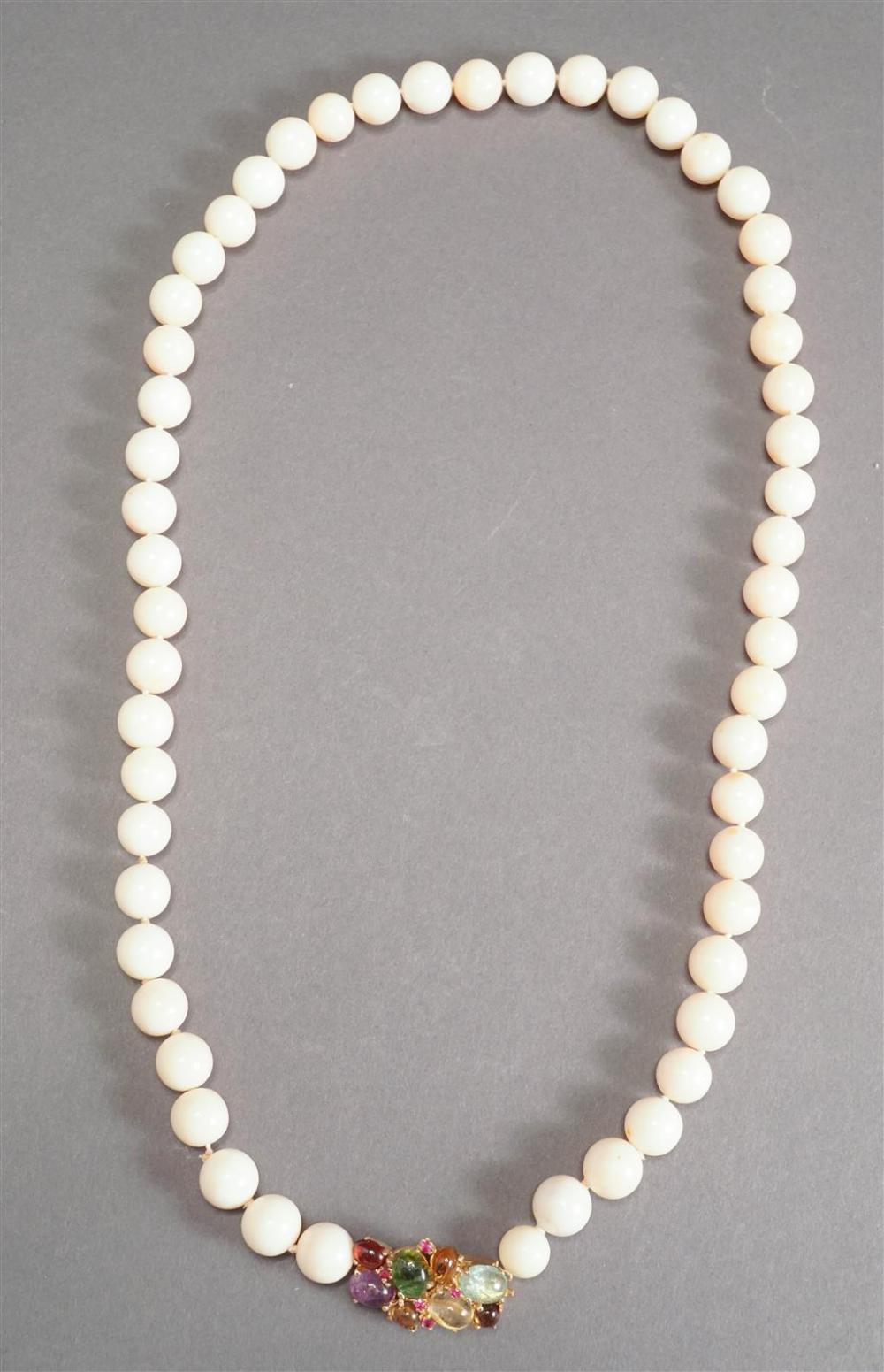 14-KARAT YELLOW GOLD, GEM-SET AND