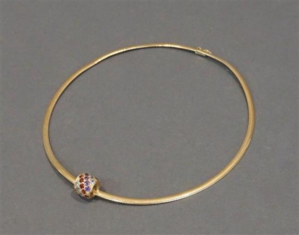 14-KARAT YELLOW-GOLD HERRINGBONE