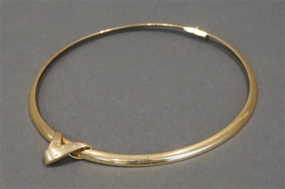 14-KARAT YELLOW-GOLD HERRINGBONE