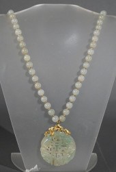 14-KARAT YELLOW-GOLD, JADE BEA